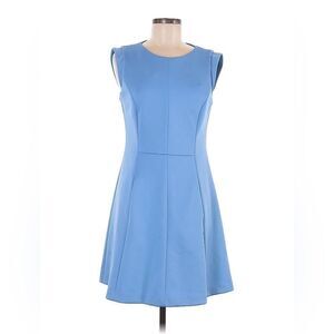 Vince Camuto a-line dress with pockets, French blue, women’s 12